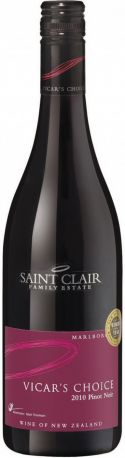 Вино Saint Clair, "Vicar's Choice" Pinot Noir, 2010