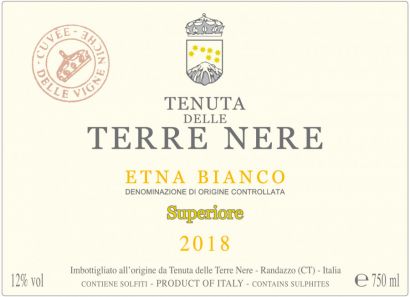 Вино Tenuta delle Terre Nere, Vigne Niche "Superiore" Etna Bianco DOC, 2018 - Фото 2