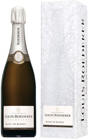 Шампанское Louis Roederer, Brut Blanc de Blancs, 2013, "Grafika" gift box