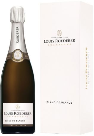 Шампанское Louis Roederer, Brut Blanc de Blancs, 2013, gift box "Deluxe"