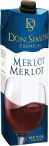 Вино "Don Simon" Premium Merlot, Tetra Pak, 1 л Вино "Don Simon" Premium Merlot, Tetra Pak, 1 л