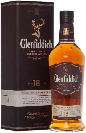 Виски Glenfiddich 18 Years Old, gift box, 0.5 л