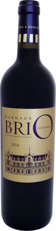 Вино "BriO" de Cantenac Brown, Margaux AOC, 2014