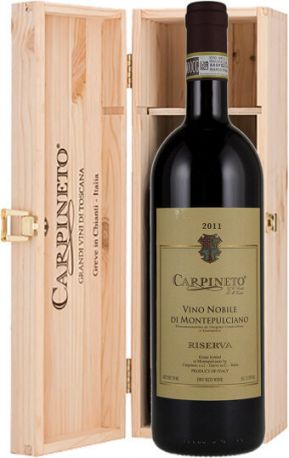 Вино "Carpineto" Vino Nobile di Montepulciano Riserva DOCG, 2011, wooden box - Фото 1