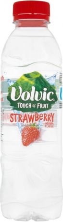 Вода "Volvic" Strawberry, Still, PET, 0.5 л - Фото 1