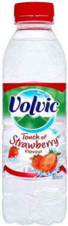 Вода "Volvic" Strawberry, Still, PET, 0.5 л - Фото 2