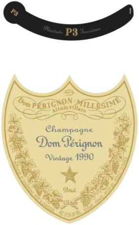 Шампанское "Dom Perignon" P3, 1990, gift box - Фото 2