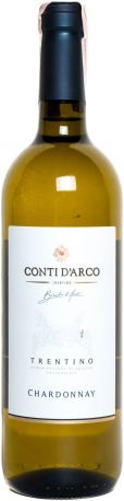 Вино "Conti D'Arco" Chardonnay, Trentino DOC, 2018