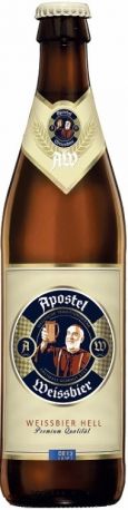 Пиво "Apostel" Weissbier Hell, 0.5 л