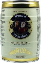 Пиво "Apostel" Weissbier Hell, mini keg, 5 л Пиво "Apostel" Weissbier Hell, mini keg, 5 л