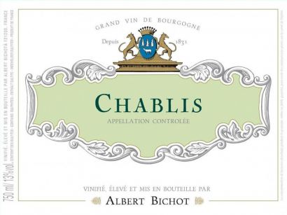 Вино Albert Bichot, Chablis AOC, 2018, 375 мл - Фото 2