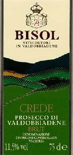 Игристое вино Bisol, "Crede", Prosecco di Valdobbiadene Superiore DOCG, 2010 - Фото 2
