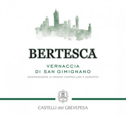 Вино Castelli del Grevepesa, Bertesca, Vernaccia di San Gimignano DOCG, 2017 - Фото 2