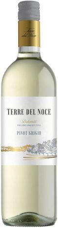Вино Mezzacorona, "Terre del Noce" Pinot Grigio, Dolomiti IGT, 2018 - Фото 1