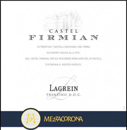 Вино "Castel Firmian" Lagrein, Trentino DOC, 2017 - Фото 2