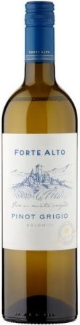 Вино "Forte Alto" Pinot Grigio, Dolomiti IGT, 2018