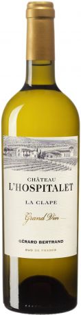 Вино "Chateau l'Hospitalet" Blanc, La Clape AOP, 2018