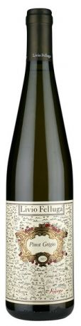 Вино Pinot Grigio, Colli Orientali Friuli DOC, 2010, 375 мл - Фото 1