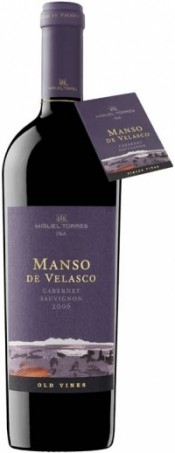 Вино Torres, "Manso de Velasco" Cabernet Sauvignon, 2007