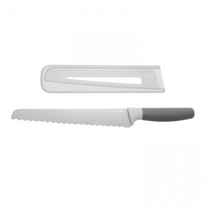 Кухонный нож BergHOFF Leo для хлеба с покрытием 230 мм в чехле - Фото 1