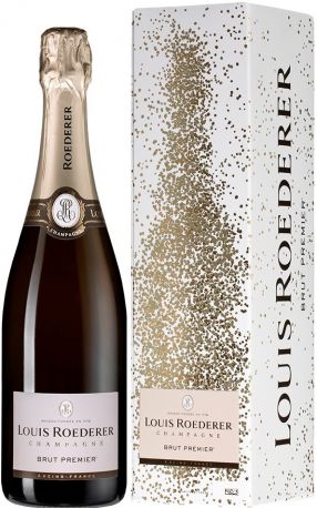 Шампанское Louis Roederer, Brut Premier AOC, grafika gift box