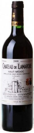 Вино Chateau de Lamarque, Haut-Medoc AOC 2000, 375 мл - Фото 1