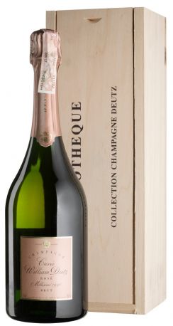 Игристое Cuvee William Deutz Rose, wooden box 1996 - 0,75 л