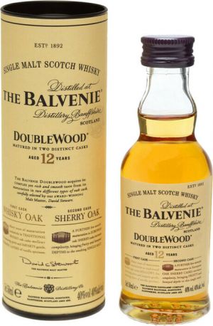 Виски Balvenie Doublewood 12 лет выдержки 0.05 л 40%