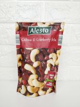 Смесь орехов кешью с клюквой Alesto Cashew-Cranberry-Mix 200 г Смесь орехов кешью с клюквой Alesto Cashew-Cranberry-Mix 200 г