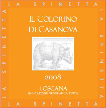 Вино La Spinetta, Il Colorino di Casanova, Toscana IGT, 2008 - Фото 2