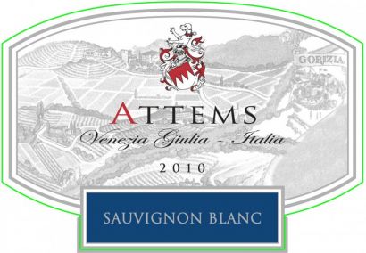 Вино Attems, Sauvignon, Venezia Giulia IGT, 2010 - Фото 2