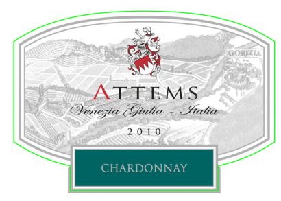 Вино Attems, Chardonnay, Venezia Giulia IGT, 2010 - Фото 2
