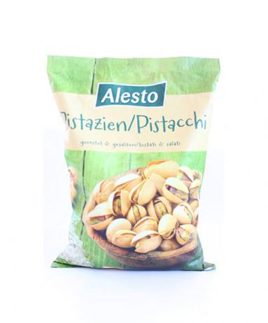 Вкуснейшие Alesto Фисташки PISTACHIOS с идеальноым соотношением соли, 500 г - Фото 1
