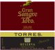 Вино Torres, "Gran Sangre de Toro", Catalunya DO, 2008 - Фото 2