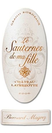 Вино Chateau Latrezotte le Sauternes de ma Fille, 2006 - Фото 2
