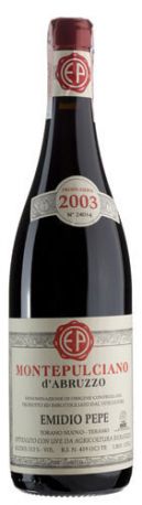 Вино Montepulciano d'Abruzzo Riserva 2003 - 0,75 л