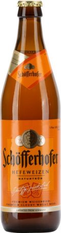 Пиво Schofferhofer Hefeweizen светлое нефильтрованное 5% 0.5 л