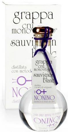 Граппа Cru Monovitigno Sauvignon Blanc, gift box, 0.5 л - Фото 1