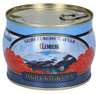Икра красная рыба Кижуч Lemberg, 500 гр