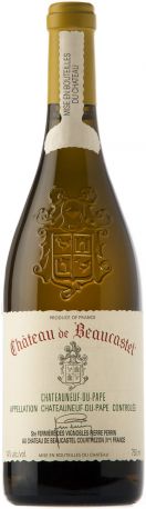 Вино Perrin et Fils, "Chateau de Beaucastel" Blanc, Chateauneuf du Pape AOC, 2010 - Фото 1