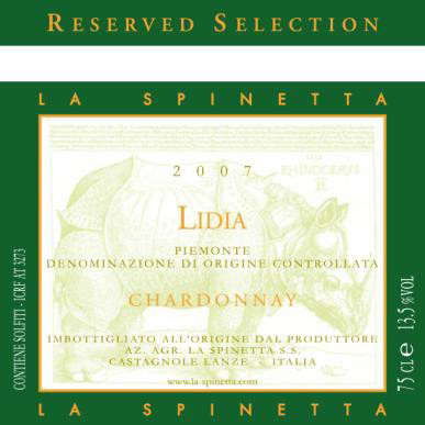 Вино La Spinetta, "Lidia" Chardonnay, 2007, box, 1.5 л - Фото 2