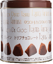 Набор Шоколадные конфеты Трюфели 250г в металлической коробке, Mathez