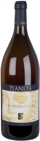 Вино Planeta, Chardonnay, Sicilia IGT, 2008, wooden box, 3 л - Фото 3