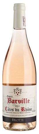 Вино Brotte, Cotes du Rhone Esprit Barville Rose - 0,75 л