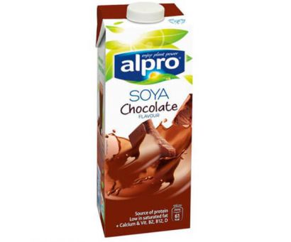 Напиток соевый натуральный Alpro с шоколадом 1000мл