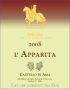 Вино Merlot IGT l'Apparita, 2008 - Фото 2