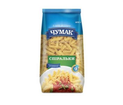 Макарони Чумак Спіральки 400 г