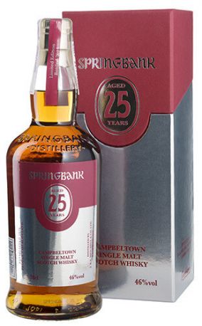 Виски Springbank 25yo 0,7 л