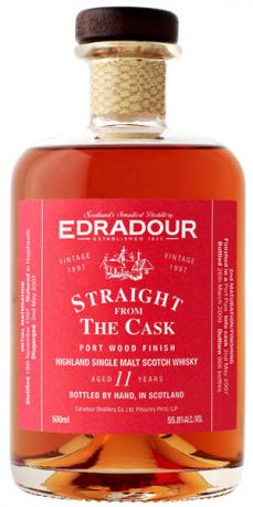 Виски Edradour 11 years, Port Wood Finish, 2000, gift box, 0.5 л - Фото 2
