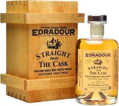 Виски Edradour 12 years, Sauternes Cask Finish, 1999, gift box, 0.5 л - Фото 2